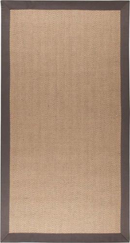 Hnědo-šedý jutový koberec Flair Rugs Herringbone, 160 x 230 cm