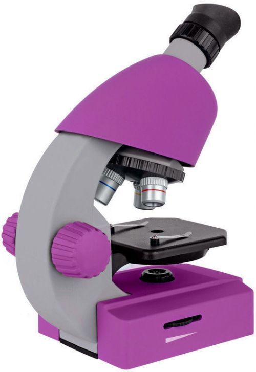Bresser Junior 40x-640x Microscope Violet