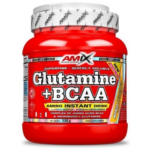 Amix L-Glutamine + BCAA Powder 530 g cola