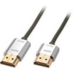 HDMI kabel LINDY [1x HDMI zástrčka - 1x HDMI zástrčka] šedá 4.50 m