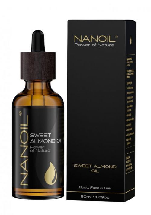 Nanoil Sweet Almond Oil Mandlový olej 50 ml