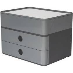 HAN SMART-BOX PLUS ALLISON 1100-19 box se zásuvkami, černá, šedá, bílá, Počet zásuvek: 2