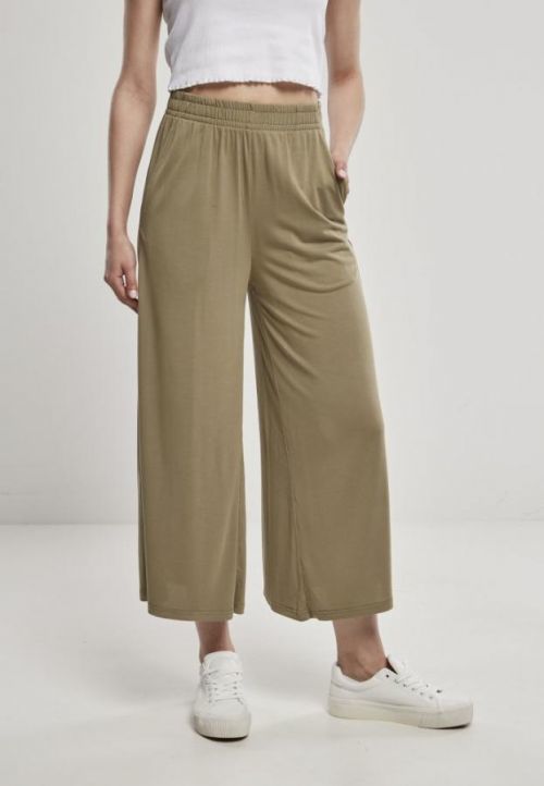 Ladies Modal Culotte - khaki 3XL