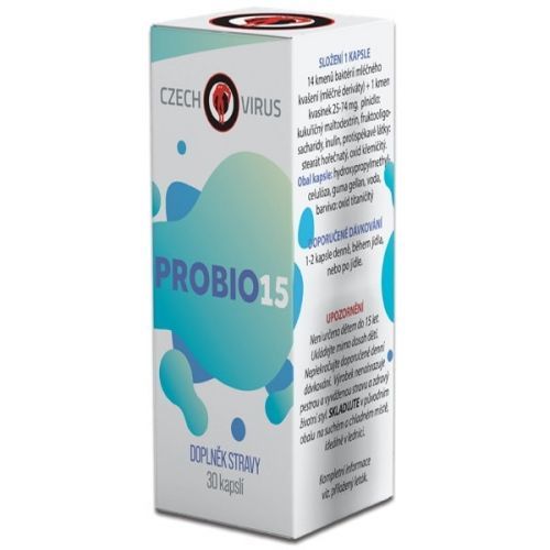 Czech Virus Probio15 30cps.