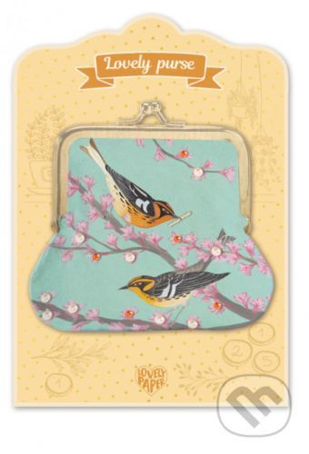 Lovely purses – Peňaženka – Vtáčiky - Djeco