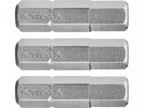 Hrot imbus sada 3ks, H 5,5x25mm, S2 FORTUM