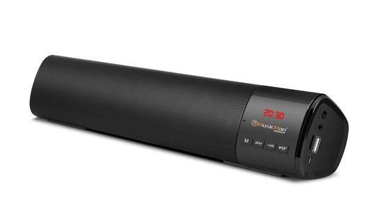 Technaxx MusicMan Mini Soundbar BT, FM, USB, MicroSD, AUX-IN, 1800mAh, černý (BT-X54), 4893