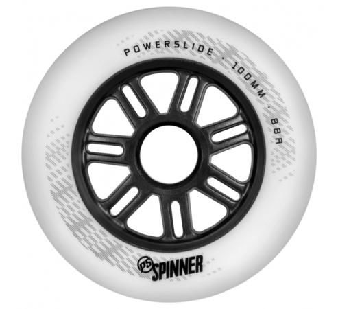 Kolečka Powerslide Spinner White (4ks), 85A, 84