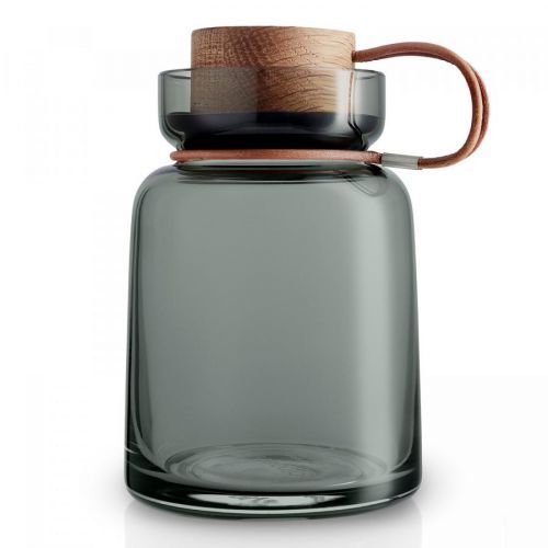 Eva Solo Dóza na potraviny z kouřového skla Silhouette 0,7 l