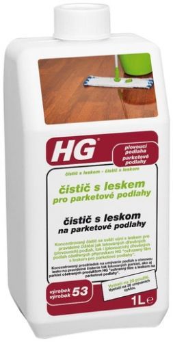 HG Čistič s leskem pro parketové podlahy 1l HGCLPP