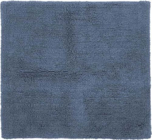 Modrá bavlněná koupelnová předložka Tiseco Home Studio Luca, 60 x 60 cm