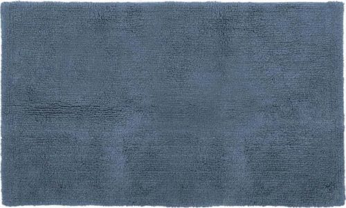 Modrá bavlněná koupelnová předložka Tiseco Home Studio Luca, 60 x 100 cm