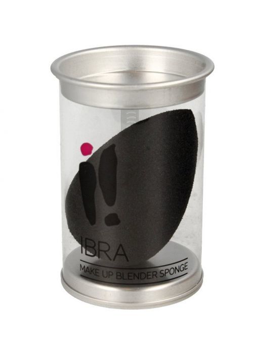 IBRA Makeup Blender Sponge Black Houbička na make-up černá 15 g