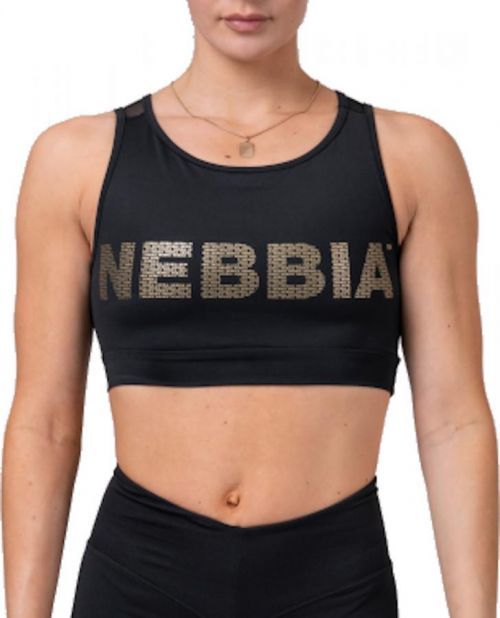 Tílko Nebbia Gold Mesh mini top