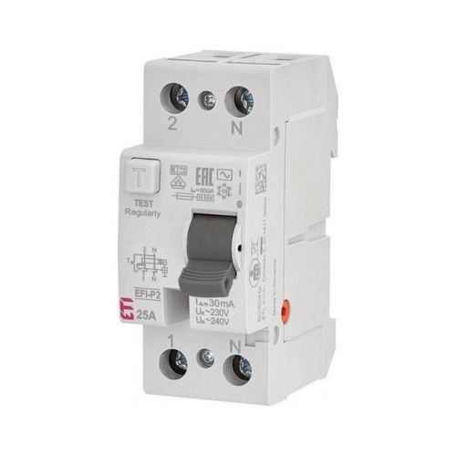 Proudový chránič ETI EFI-P2 AC 25/0,03