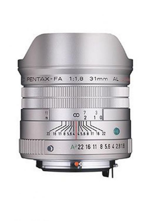 PENTAX 31 mm f/1,8 HD FA Ltd. stříbrný