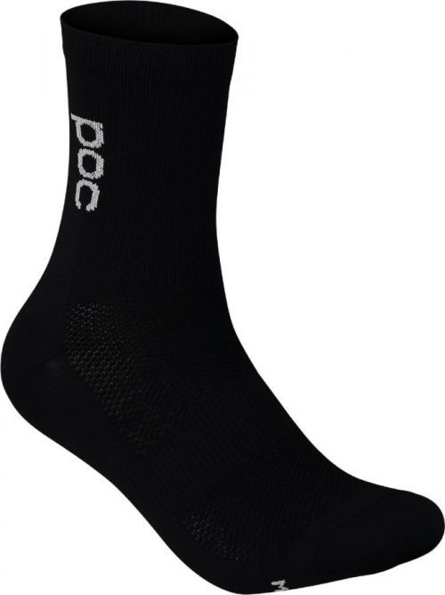 Cyklistické ponožky POC Soleus Lite long sock - Uranium Black 40-42