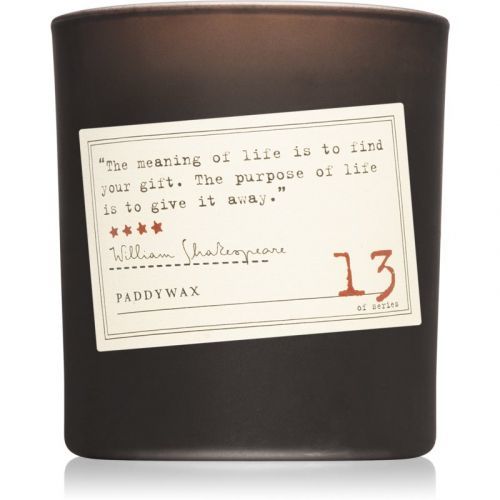 Paddywax Library William Shakespeare vonná svíčka I. 184 g