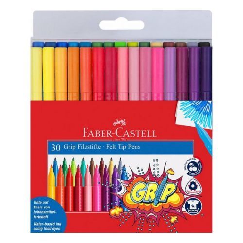 Faber-Castell fixy Grip, set 30ks