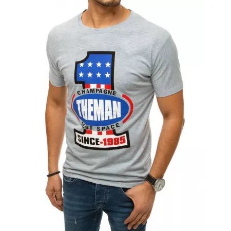 Pánské tričko ONE šedé rx4405