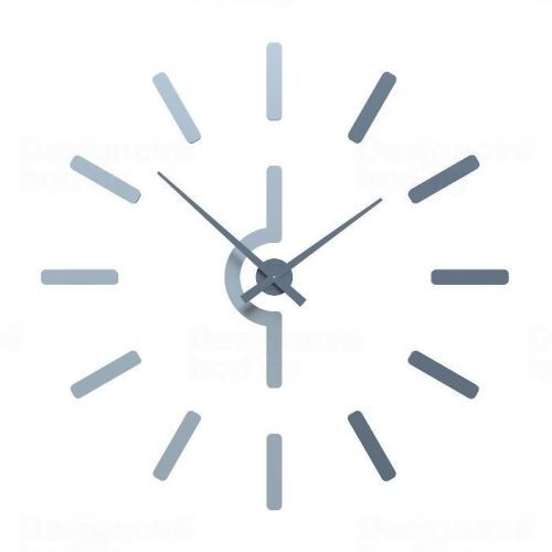 Designové hodiny 10-318 CalleaDesign (více barev) Barva švestkově šedá - 34