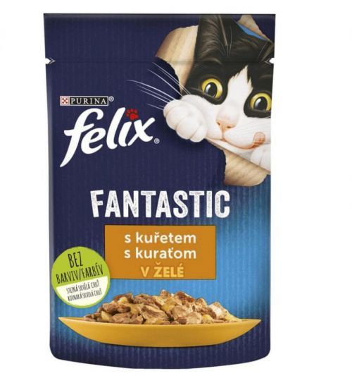 Felix Fantastic s kuřetem v želé 85g