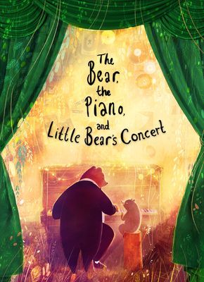 Bear, the Piano and Little Bear's Concert (Litchfield David)(Paperback / softback)