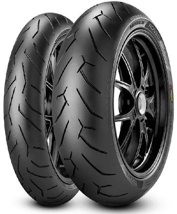 Pirelli Diablo Rosso II ( 150/60 R17 TL 66H zadní kolo, M/C )