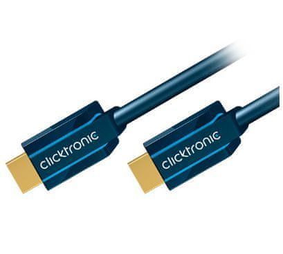 Clicktronic  HQ OFC High Speed HDMI kabel s Ethernetem, HDMI A(M) - HDMI A(M), 2m