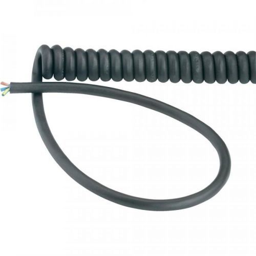 Spirálový kabel 1 m,3x 0,75 mm²
