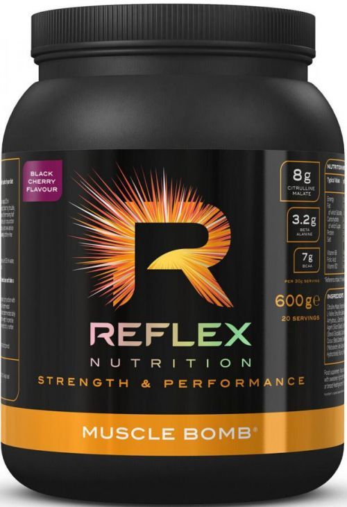 Reflex Nutrition Muscle bomb 600 g příchuť: Grep