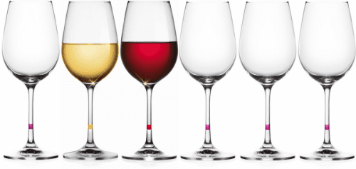 Sklenice na víno UNO VINO 350 ml, 6 ks