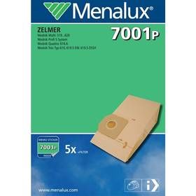 Menalux 7001P Papírové sáčky do vysavače 5ks