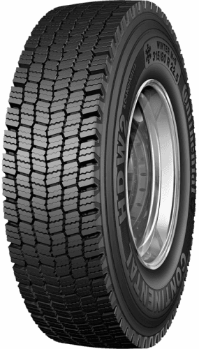 Continental HDW 2 SCANDINAVIA ( 315/80 R22.5 156/150L dvojitá identifikace 15 , Doppelkennung 154/150M )