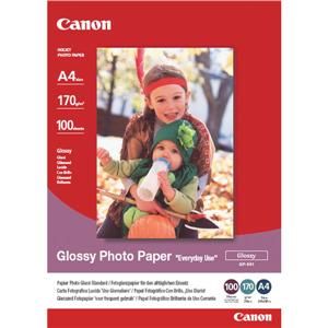 Canon fotopapír GP-501 - 10x15cm (4x6inch) - 170g/m2 - 10 listů - lesklý