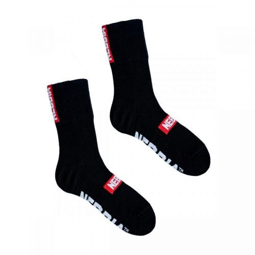 Ponožky 3/4 Socks Extra Mile Black 39 - 42 - NEBBIA