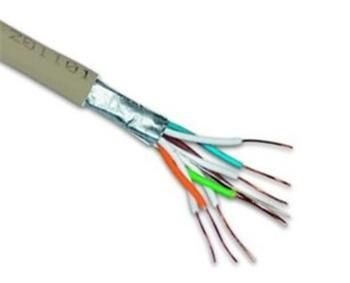 FTP kabel cat.5e drát (solid) Roline stíněný (klubo 305m)