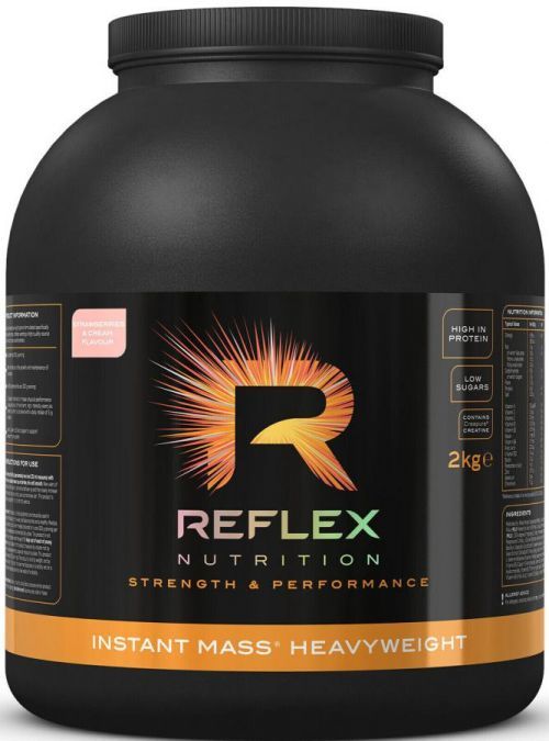 Reflex nutrition Instant Mass Heavy weight 5400 g příchuť: Jahoda