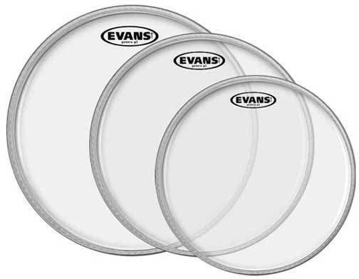 Evans ETP-G1CLR-F G1 Clear Tom Pack - Fusion