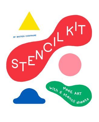 Stencil Kit - Make Art with Six Stencil Sheets (Contraire Bastien)(Kit)