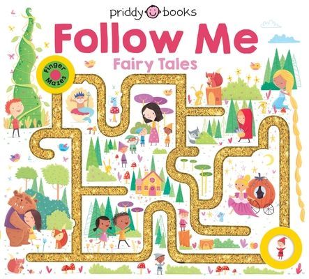 Maze Book: Follow Me Fairy Tales (Priddy Roger)(Board book)