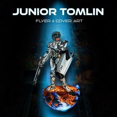 Junior Tomlin: Flyer & Cover Art (Tomlin Junior)(Pevná vazba)