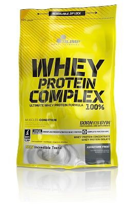 Whey Protein Complex 100%, Syrovátkový protein, 700 g, Olimp - Vanilka