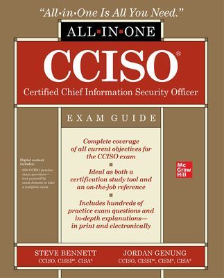 CCISO Certified Chief Information Security Officer All-in-One Exam Guide (Bennett Steven)(Paperback / softback)