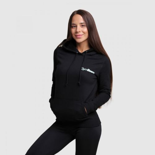 Dámská mikina PRO Hoodie Black L - GymBeam