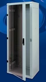 Stojanový rozvaděč Triton 18U,600x800, skleněné dveře RMA-18-A68-CAX-A1