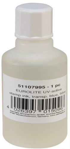 Eurolite UV razítkovací barva modrá 50ml
