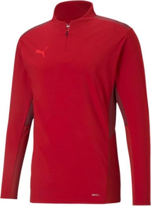 Mikina Puma teamCUP 1 4 Zip Top