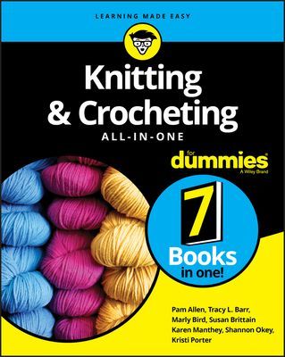 Knitting & Crocheting All-in-One For Dummies (Allen Pam)(Paperback / softback)