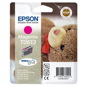 Epson originální ink C13T06134010, magenta, 250str., 8ml, Epson Stylus D68PE, 88, DX3850, 4200, 4250, 4850